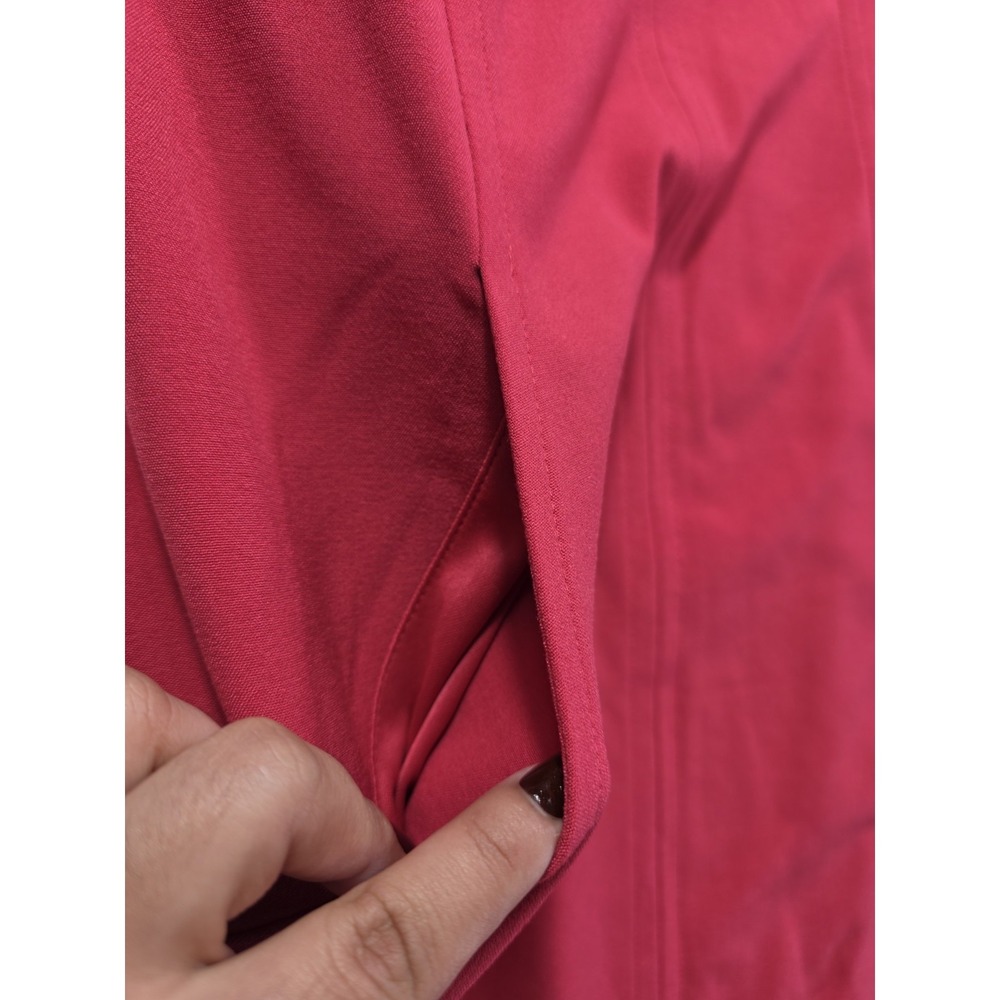 NWT Vince Camuto Rose Red Sheath Dress Size 10 Lined Career MSRP $128 - Picture 11 of 12